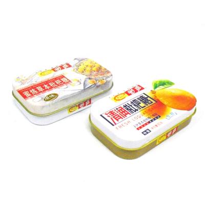 China Food Customized Small Mini Food Cans Mint Candy Empty Tin Box Tin Box Gift Packaging Material for sale