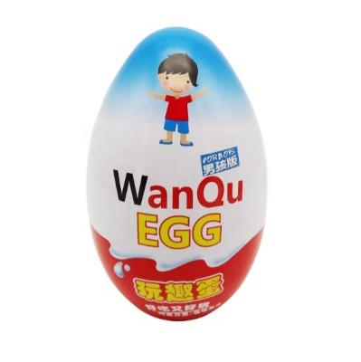 China Custom Printing Design Metal Easter Egg Shape Candy Decorative Chocolate Tin Box Global Manufacture for sale