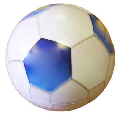 China Food Netting Customized Design Big Hollow Globe Half Sphere Metal Soccer Football Shaped Tin Box for sale