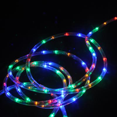 China Cuttable LED Rope Light 10m 20m100m Waterproof Led Rope Tube Led Strip Lights For Outdoor Christmas Holiday Project Wall Mall Decoration for sale