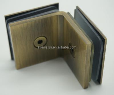 China Modern Brass Glass Chrome Satin-nickel Glass Hinge Anti Bathroom Door Bronze for sale