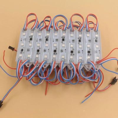 China Hot Sale Outdoor Lighting Shenzhen 20pcs/string DC12V 3LEDs WS2811 LED Module 7515 Smart Pixels for sale