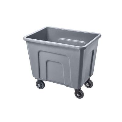 China Hot Sale PP Hotel Plastic Storage Cart Canvas Truck For Washhouse Warehouse Warehouse for sale