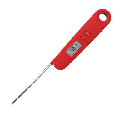 China ABS & Hot Selling Stainless Steel Digital Foldable Meat Thermometer With Back Light for sale