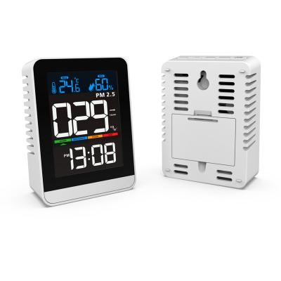 China Mini Indoor CO2 Controller Air Pollution Sensor PM2.5 Detector Air Quality Detector 115x40x83mm for sale