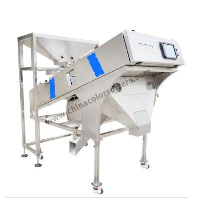 China CCD Seafood Color Sorting Machine Stainless Steel Seafood Color Sorter for sale