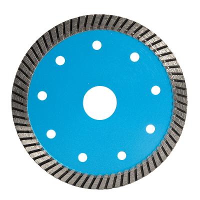 China 65Mn 115X10Hx68Tx22.23mm Hot Press Turbo Blade Saw Blade For Tiles (Any Size 4