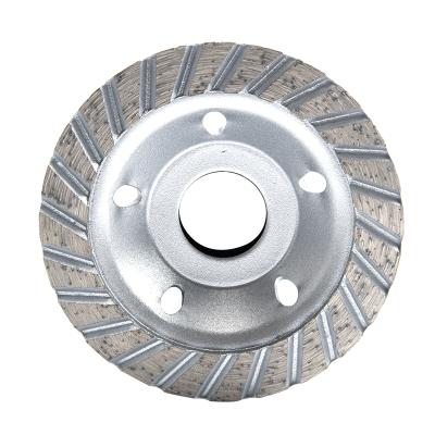 China Ferrous Metal 80mm Turbo Diamond Saw Blade Wrinkle Grinding Wheel For Porcelain for sale