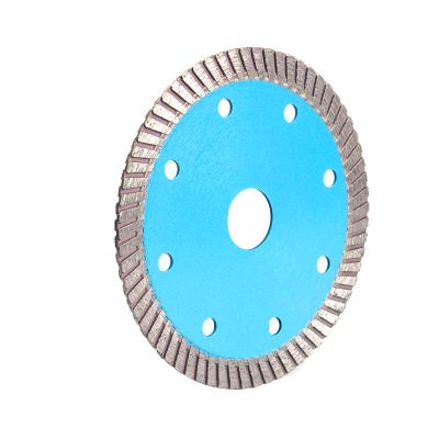 China Hot Sale 110x10HX68Tx22.23mm Ferrous Metal Press Turbo General Purpose Saw Blade For Granite Stone for sale