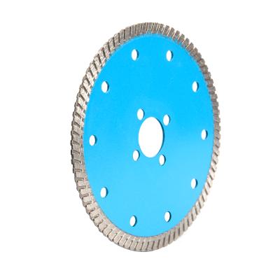 China High Quality Turbo Hot Press Ferrous Metal General Purpose 125x8Hx22.23mm Saw Blade For Dry Cutting Granite for sale