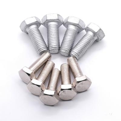 China Stainless Steel Customized 4.8 / 8.8 /10.9/ 12.9 Grade 304 Stainless Steel Heavy Fully Threaded Hex Bolts Tornillos Fasteners for sale