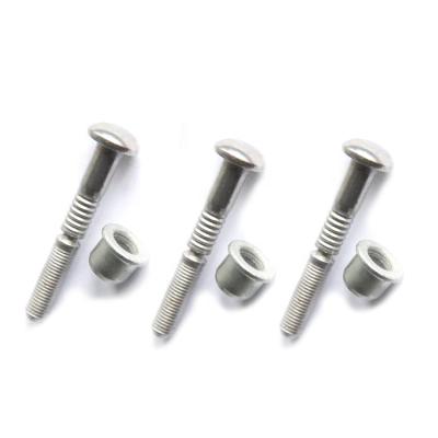 China Customized Stainless Steel Precision Aluminum Alloy Braking Pins Barley Canvas Rivets Fasteners for sale