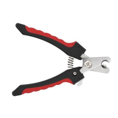 China Stainless Small Dog Pet Nail Clipper Dog Shear Toenail Scissors Viable Nail Clipper Cutter Stainless Steel Nail Scissors for sale