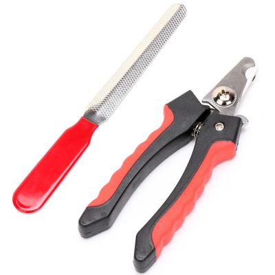 China Viable Pet Nail Clippers Sets Pet Supplies Dog Cat Grooming Tool Nail Clipper Scissor Grinder Sets for sale