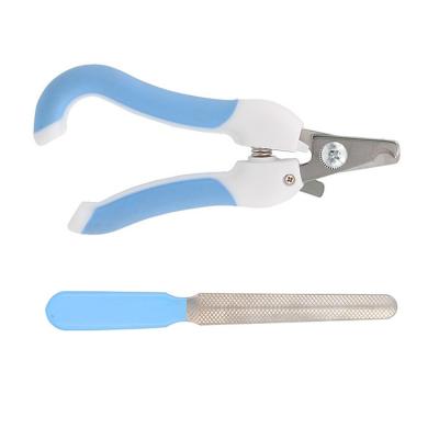 China Workable Cat Nail Trimming Sets Pet Dog Grooming Scissors Clippers Nail File Pet Nail Trimmer Set for sale