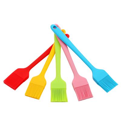 China Viable Silicone Basting Brushes BPA Free Non-Toxic Cookware BBQ Pastry Basting Oil Brush For Baking for sale