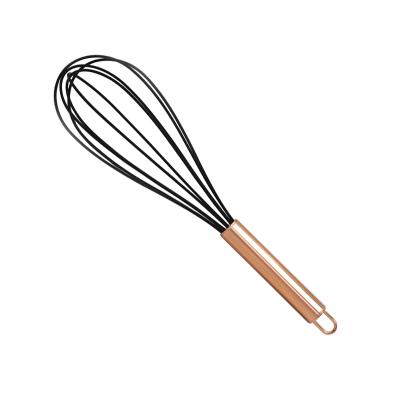 China 12 Inch Silicone Stainless Steel Beater Viable Dessert Tools Customizable Beater Ball for sale