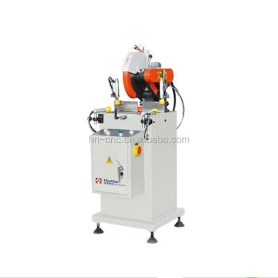 China Building material shops top selling machine for upvc and pvc window door aluminum profile single head cutting saw for sale