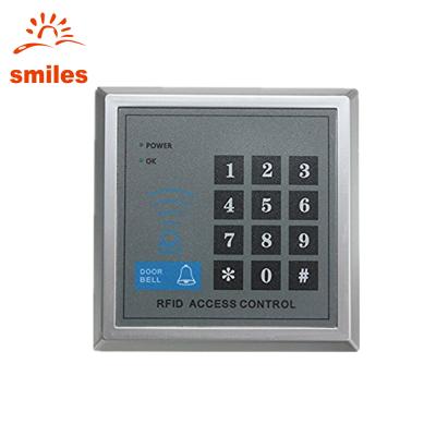 China Security Rfid Card Door Keypad Access Control System For Office 116*116*21mm for sale