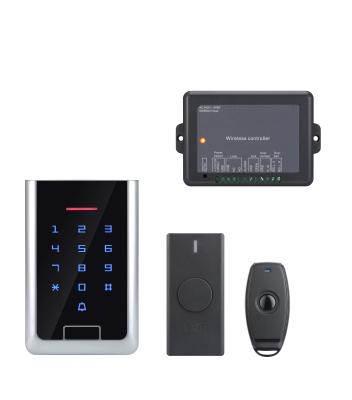 China Waterproof/Waterproof Simple Install Waterproof Wireless Access Control Kit Include Touch Keypad, Wireless Door Controller, Wireless Switch and Remote for sale