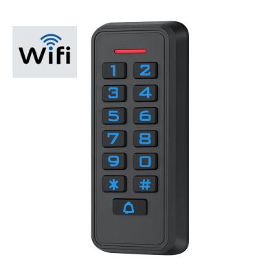 China 10 DC12V-24V WIFI Access Control Keypad Compatible IOS and Android System for sale