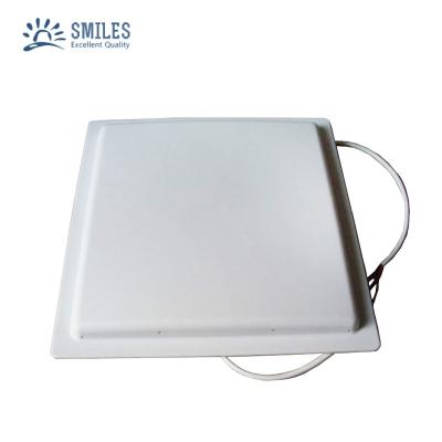 China Antenna panel: ABS engineering plastics; Back Cover: Aluminum Shell Waterproof 0-15 Meters Long Range 902-928MHz/865-868MHZ UHF RFID Card Reader Antenna For Parking Barrier for sale