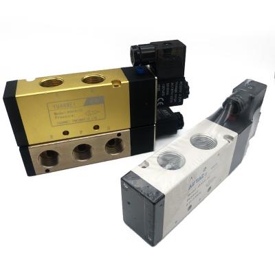 China Good materials 4V410 air compressor solenoid valve hotels source in china for sale for sale