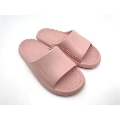 China 2022 New Lightweight Thick EVA Bedroom Slippers Soft Bottom Rubber-Plastic EVA Home Bathroom Slippers Couple for sale