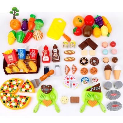 China Play Food Veitch Fairy Tales Kids Pretend Play Food Cooking Toy Cutting Pizza Kid Kitchen Toy Set for sale