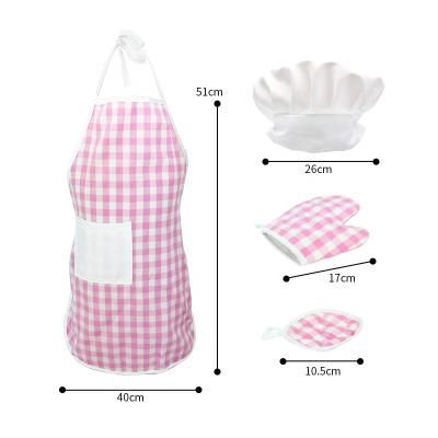 China Veitch's Fairy Tales Drinks/Food Pretend Role Play Costume Kitchen Toy Baking Cooking Accessories Children's Apron Chef Hat For Kid Girl for sale