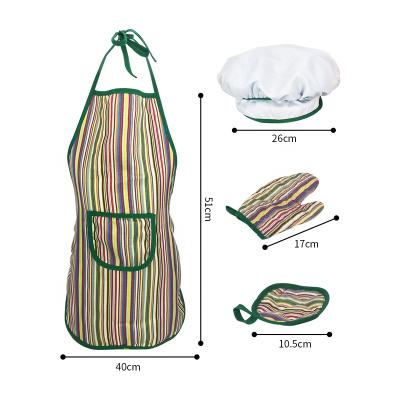 China Veitch's Fairy Tales Drinks/Food Pretend Role Play Costume Kitchen Toy Baking Cooking Accessories Children's Apron Chef Hat For Kid Girl for sale