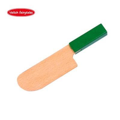 China Veitch Fairytales Children's Wooden Food Pretend Play Food Cooking Game Cutting Kitchen Toy Wooden Toy Knife Accessories for sale