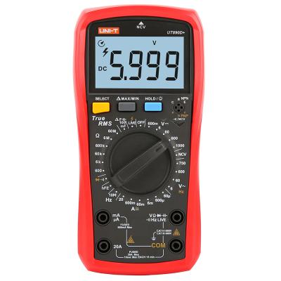 China UT890D+ UNIT Digital Multimeter Resistance Capacitance Frequency Temperature NCV Pass-through Pole Test Pocket Multimeter UT890D+ for sale