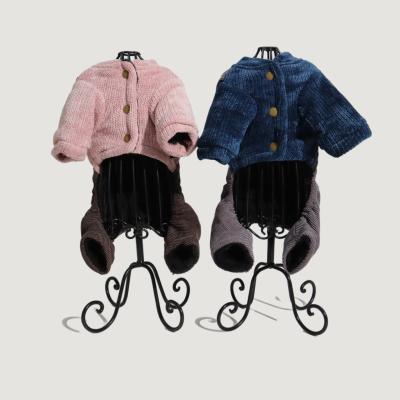 China Viable Dog Winter Warm Clothes 2022 Fashion Pet Cotton Coat Warm Dog Clothes For Small Dog for sale