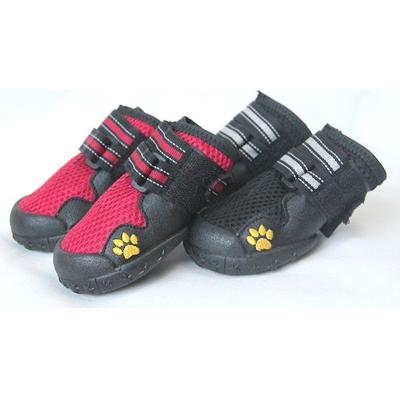 China Fashion Outdoor Breathable Rubber Color Color Pet Dog Snow Shoes Stocked Waterproof Reflective Boots For Dog for sale