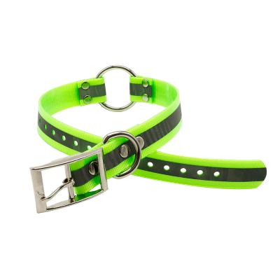 China Factory Price Wholesale Center O Ring Remote Pet Training Collar Reflective Strap For Sale for sale