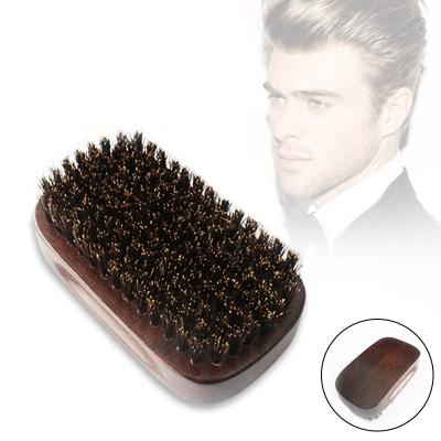 China Hair Salon Waterproof Mens Hair Beard Brush Red Beech Oil Red Beech Oil Head Detangler Retro Brush Bristle Detangling Brush Detangling Hair Combs for sale