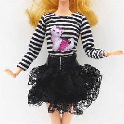 China Mini Toy Ba Doll Clothes Accessories Fashion Clothes Dress 11 Inch Doll Clothes Fashion Dresses for sale