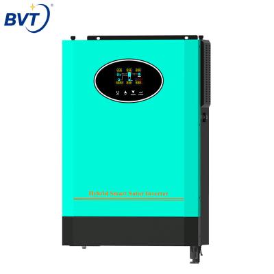 China High frequency solar power products wave on and off grid solar power inverter built in mppt solar controller with 100a 439*320*128 for sale