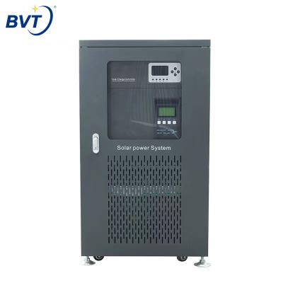 China 8KW 8000W inverter pure sine wave off grid dc to ac hybrid mppt solar inverter without battery 536*560*1015mm for sale