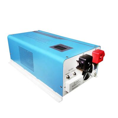 China Competitive price 2000w 24v/48v dc to ac 110v/120v/220v/230v 1 phase pure grid power off sine wave solar inverters 580*320*240 for sale