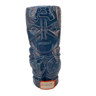 China Other Hot Sales Tiki Mugs Ceramic for Bar 3D Mugs Creative Ceramic Mug for Cocktails for sale