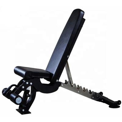 China Steel Commercial Flat Exercise Dumbbell Adjustable Foldable Weight Bench for sale