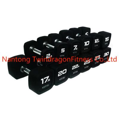 China Dumbbell 2.5~30kg unified dumbbell TPU for sale