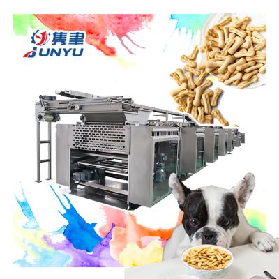 China Automatic Easy Operation Industrial Use Biscuit Production Line For Dog Biscuits Making for sale