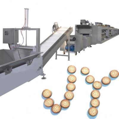 China Dairy Factory Chocolate Biscuit Tunnel Oven Biscuit Making Machine Biscuit Production Line for sale