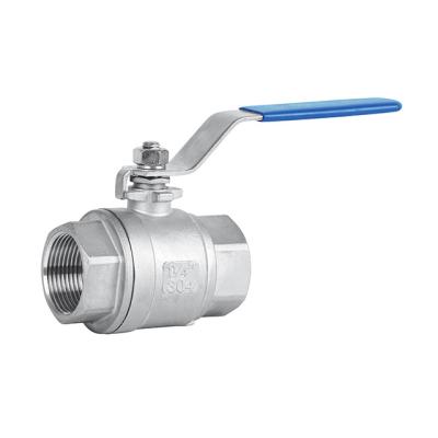 China CF8/CF8M 2pc 1000psi Female Thread Connection General Water Diesel Fuel Ball Valve for sale