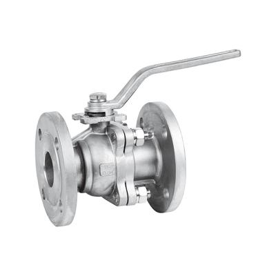 China General Stainless Steel 1/2 To 4 Class 150 2pc Flanged Ball Valve Supplier for sale