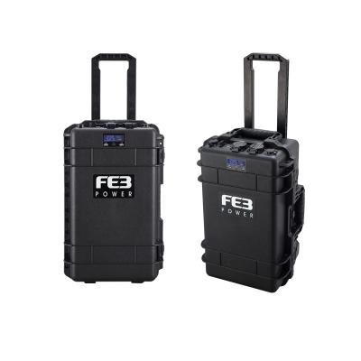 China FEV Trolley Case Style 3000M Portable Lithium Battery Power Station. for sale