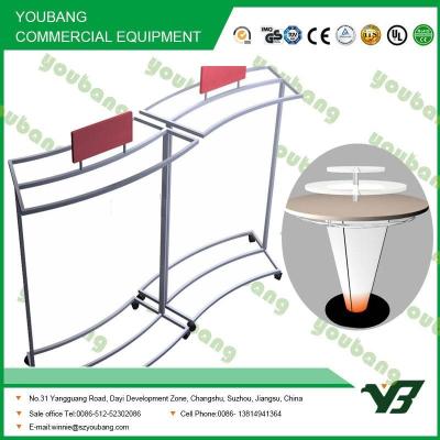 China Removable & retractable metal garment rack , rolling racks for clothes for sale